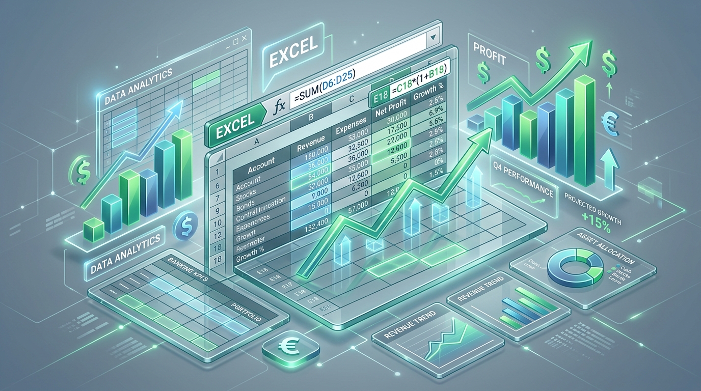Mastering Microsoft Excel untuk Produktivitas Kerja & Perbankan